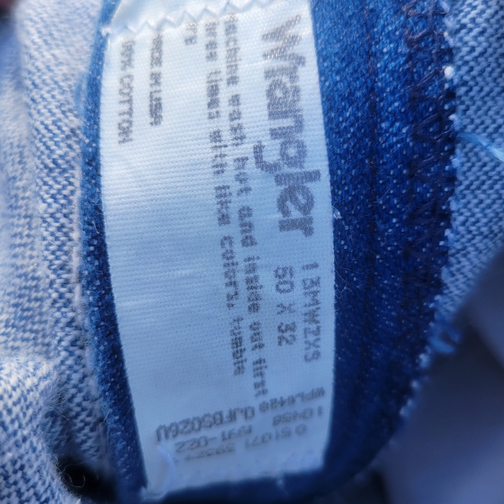 Wrangler 50 x 32 Big Man's Jeans Vintage - Picture 2 of 4